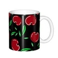 thumbnail image 1 of Disketp Cherry Large Coffee Mug with Handle Tea Cup Novelty Coffee Cup for Men Women Office Work, 1 of 6