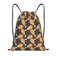 thumbnail image 1 of Disketp Chicken Legs Drawstring Backpack Drawstring Gym Bags Draw String Bags for Sports, Gym, Travel, Swimming, Beach-Medium, 1 of 6