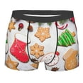 thumbnail image 1 of Disketp Christmas Gingerbread Cookies Men'S Boxer Briefs,Soft And Breathable Cotton Underwear With Comfortflex Waistband, 1 of 9