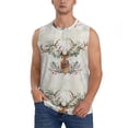 thumbnail image 1 of Disketp Classy Deer Sleeveless Tshirts For Men, Muscle Shirts For Men Dry Fit Tank Top-3x-Large, 1 of 8