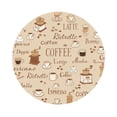 thumbnail image 1 of Disketp Coffee Time Funny Coasters,6 Pcs Leather Coasters With Holder, Perfect Housewarming Hostess Gifts,Protect Furniture From Water Marks Scratch And Damage, 1 of 9