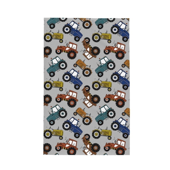 Disketp Color Tractor Waffle Weave Kitchen Dish Cloth,Super Absorbent Kitchen Dish Towels 16*26 Inches for Dish Rags Washing Dishes, Drying Dishes