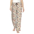 thumbnail image 1 of Disketp Colorful Autumn for Women's Pajama Pants - Ultra Soft Fleece Sleep and Lounge Pants (Size: S-3XL)-XX-Large, 1 of 6