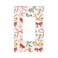 thumbnail image 1 of Disketp Colorful Bow Knots Decorator Light Switch or Receptacle Outlet Wall Plate Decorator Wall Plate Child Safe Outlet Cover-Style U, 1 of 6