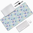 thumbnail image 1 of Disketp Colorful Butterfly Gaming Mouse Mat Long Extended Mouse Pad Desk Mat Non-Slip Rubber Mice Pads Stitched Edges(315.5 x 16 x 0.12 Inches), 1 of 1