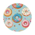 thumbnail image 1 of Disketp Colorful Donut Small Mouse Pad 7.9x7.9 Inches,Washable Round Mousepad for Office Laptop Computer,Non-Slip Rubber Base Mouse Pads for Wireless Mouse, 1 of 8