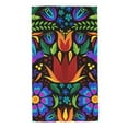 thumbnail image 1 of Disketp Colorful Floral Print Bathroom Towels,Cotton Towel,Soft Towels For Kitchen And Bath, 1 of 9