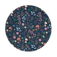 thumbnail image 1 of Disketp Colorful Flowers Small Mouse Pad 7.9x7.9 Inches,Washable Round Mousepad For Office Laptop Computer,Non-Slip Rubber Base Mouse Pads For Wireless Mouse, 1 of 9