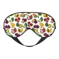 thumbnail image 1 of Disketp Colorful Fruits Print Sleep Mask-Eye Mask for Sleeping,Comfortable & Super Soft Eye Mask with Adjustable Strap,Travel Eye Mask, 1 of 1