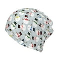thumbnail image 1 of Disketp Colorful Hat Snowman Slouchy Beanie Hip-Hop Soft Lightweight Running Beanie Adult Hats Chemo Cap for Men Women, 1 of 8