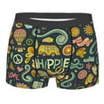 thumbnail image 1 of Disketp Colorful Hippie Men'S Boxer Briefs,Soft And Breathable Cotton Underwear With Comfortflex Waistband, 1 of 9