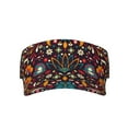 thumbnail image 1 of Disketp Colorful Mexican2 Sun Visors For Women Men Unisex Tennis Golf Visor Hat Adjustable Summer Hats Sport Outdoor Visor Hat Uv Protection Cap, 1 of 1