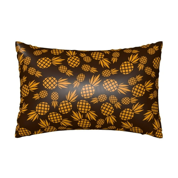 Disketp Colorful Pineapple Satin Pillowcase For Hair And Skin - Satin Pillow Cases Standard Size 20x30 Inches With Zipper,Gifts For Women Men