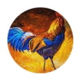 thumbnail image 1 of Disketp Colorful Rooster Small Mouse Pad 7.9x7.9 Inches,Washable Round Mousepad For Office Laptop Computer,Non-Slip Rubber Base Mouse Pads For Wireless Mouse, 1 of 9