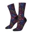 thumbnail image 1 of Disketp Colorful Shells Unisex Crew Socks Lightweight Breathable Ventilation Ankle Socks, Mid-calf socks for Daily, 1 of 6