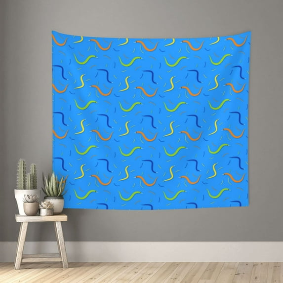 Disketp Colorful Snake Tapestry 60x51 InchesTapestry for Living Room Bedroom Home