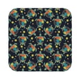 thumbnail image 1 of Disketp Colorful Turtles Funny Coasters,4 Pcs Leather Coasters With Holder, Perfect Housewarming Hostess Gifts,Protect Furniture From Water Marks Scratch And Damage, 1 of 9