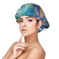 thumbnail image 1 of Disketp Colorful Winged Dolphin Adjustable Sleeping Hair Cap, Hairband Sleeping Cap Turban, Unisex, Available for Curly and Straight Hair, 1 of 6