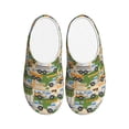 thumbnail image 1 of Disketp Construction Machinery1 Women's Men's Slippers Plush Slip-On House Slipper for Winter Indoor Soft Cushion Non-slip Fluffy Slides Slippers-39/40, 1 of 7