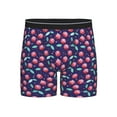 thumbnail image 1 of Disketp Cool Mirror Cherries Men's Boxer Briefs Men’s Underwear Boxer Briefs for Men, 1 of 7