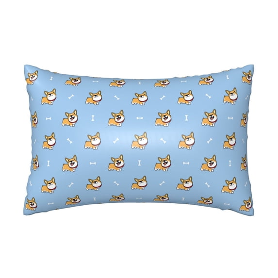 Disketp Corgi Dog Satin Pillowcase For Hair And Skin - Satin Pillow Cases Standard Size 20x30 Inches With Zipper,Gifts For Women Men