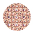 thumbnail image 1 of Disketp Corgi Head with Floal Small Mouse Pad 7.9x7.9 Inches,Washable Round Mousepad for Office Laptop Computer,Non-Slip Rubber Base Mouse Pads for Wireless Mouse, 1 of 8