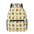 thumbnail image 1 of Disketp Corn Sunflowers Backpack - Comfortable Daypack with The right laptop for you Spacious Main Compartment & other poket - {designName} print, 1 of 6