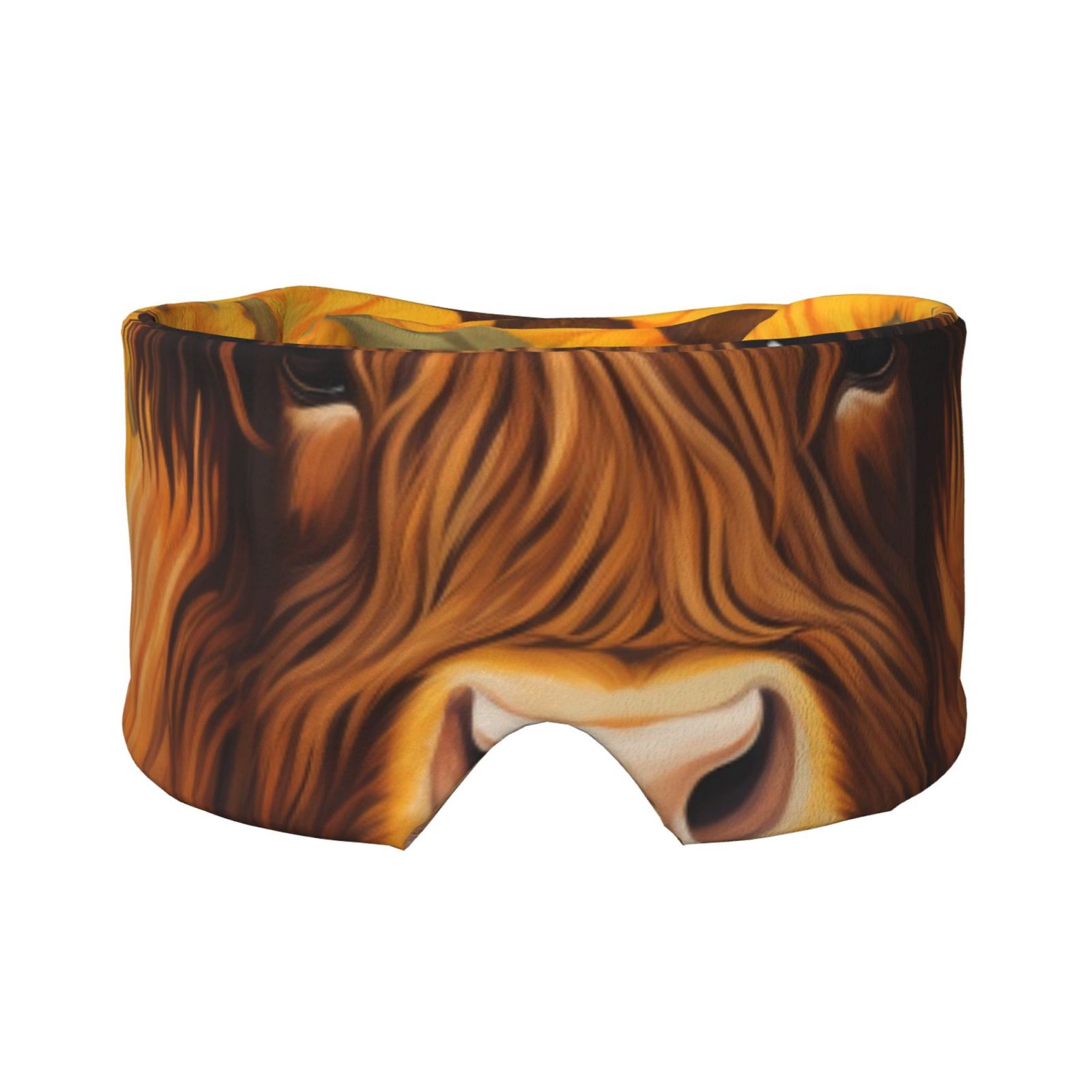 Disketp Countryside Sunflower Cow Sleep Mask - Eye Mask for Sleeping ...