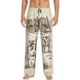 thumbnail image 1 of Disketp Cows On The Farm Men'S Pajama Pants - Ultra Soft Fleece Sleep And Lounge Pants (Size: S-Xxl), 1 of 9