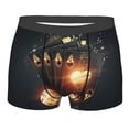 thumbnail image 1 of Disketp Creative Poker Men'S Boxer Briefs,Soft And Breathable Cotton Underwear With Comfortflex Waistband, 1 of 9