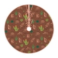 thumbnail image 1 of Disketp Cute Armadillos Christmas Tree Skirt, Christmas Tree Decorations, Christmas Decor, Tree Mat Decoration(30-48IN)-48", 1 of 6