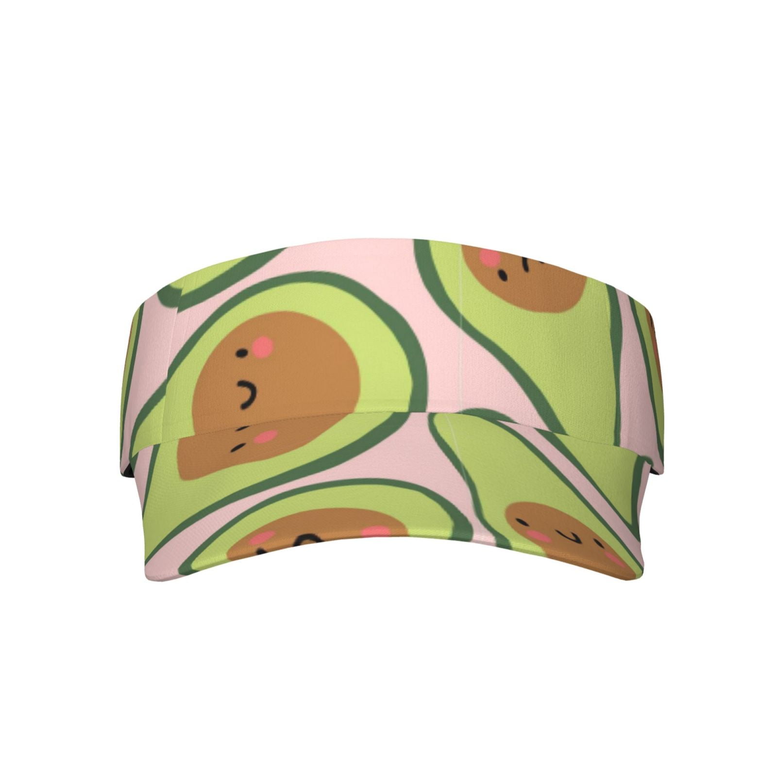 Disketp Cute Avocado Sun Visors for Women Men Unisex Tennis Golf Visor ...