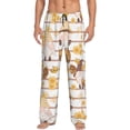thumbnail image 1 of Disketp Cute Bee Gnome Men'S Pajama Pants - Ultra Soft Fleece Sleep And Lounge Pants (Size: S-Xxl), 1 of 9