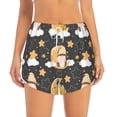 thumbnail image 1 of Disketp Cute Bee Gnome Print Women's Shorts Workout Shorts for Athletic Gym Running Shorts with Phone Pockets X-Large, 1 of 8