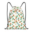 thumbnail image 1 of Disketp Cute Carrot Drawstring Backpack Drawstring Gym Bags Draw String Bags for Sports, Gym, Travel, Swimming, Beach-Small, 1 of 6