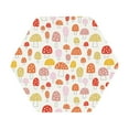 thumbnail image 1 of Disketp Cute Cartoon Mushrooms Funny Coasters,6 Pcs Leather Coasters With Holder, Perfect Housewarming Hostess Gifts,Protect Furniture From Water Marks Scratch And Damage, 1 of 1