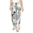 thumbnail image 1 of Disketp Cute Cartoon Sloth for Women's Pajama Pants - Ultra Soft Fleece Sleep and Lounge Pants (Size: S-3XL)-Large, 1 of 6