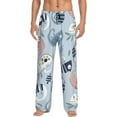 thumbnail image 1 of Disketp Cute Chameleons Men'S Pajama Pants - Ultra Soft Fleece Sleep And Lounge Pants (Size: S-Xxl), 1 of 9