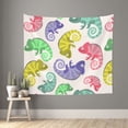 thumbnail image 1 of Disketp Cute Chameleons Tapestry 60x51 InchesTapestry for Living Room Bedroom Home, 1 of 6