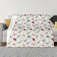 thumbnail image 1 of Disketp Cute Dinosaur Flannel Blankets - Thick and Warm Blanket for Winter, Soft Fuzzy Plush King Blanket for All Seasons50"x40", 1 of 6