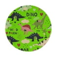 thumbnail image 1 of Disketp Cute Dinosaurs Small Mouse Pad 7.9x7.9 Inches,Washable Round Mousepad For Office Laptop Computer,Non-Slip Rubber Base Mouse Pads For Wireless Mouse, 1 of 9