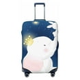 thumbnail image 1 of Disketp Cute Elephant Elastic Travel Luggage Cover Travel Suitcase Protective Cover For Trunk Case Apply To 18''-32'' Suitcase Cover-Small, 1 of 9