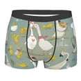thumbnail image 1 of Disketp Cute Farm Birds Men'S Boxer Briefs,Soft And Breathable Cotton Underwear With Comfortflex Waistband, 1 of 8