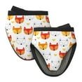 thumbnail image 1 of Disketp Cute Fox with Heart Non-Slip Mini Oven Mitt Set, Short Oven Mitts for Baking Grilling Barbecue Microwave, 5.9"x5.9"in, 1 of 7