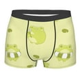 thumbnail image 1 of Disketp Cute Frog3 Men'S Boxer Briefs,Soft And Breathable Cotton Underwear With Comfortflex Waistband, 1 of 8