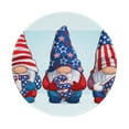 thumbnail image 1 of Disketp Cute Gnomes In Usa1 Small Mouse Pad 7.9x7.9 Inches,Washable Round Mousepad For Office Laptop Computer,Non-Slip Rubber Base Mouse Pads For Wireless Mouse, 1 of 9
