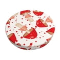 thumbnail image 1 of Disketp Cute Mushroom Stool Covers Round, Super Soft Round Bar Stool Cushion Covers Seat Cushion - 12 Inch, 1 of 7