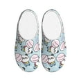 thumbnail image 1 of Disketp Cute Panda Bear Women's Men's Slippers Plush Slip-On House Slipper for Winter Indoor Soft Cushion Non-slip Fluffy Slides Slippers-13, 1 of 7