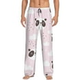 thumbnail image 1 of Disketp Cute Panda Men'S Pajama Pants - Ultra Soft Fleece Sleep And Lounge Pants (Size: S-Xxl), 1 of 1