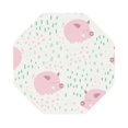 thumbnail image 1 of Disketp Cute Pigs Funny Coasters,4 Pcs Leather Coasters With Holder, Perfect Housewarming Hostess Gifts,Protect Furniture From Water Marks Scratch And Damage, 1 of 9